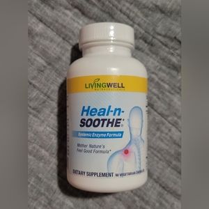 Livingwell Heal-n-Soothe enzyme capsules